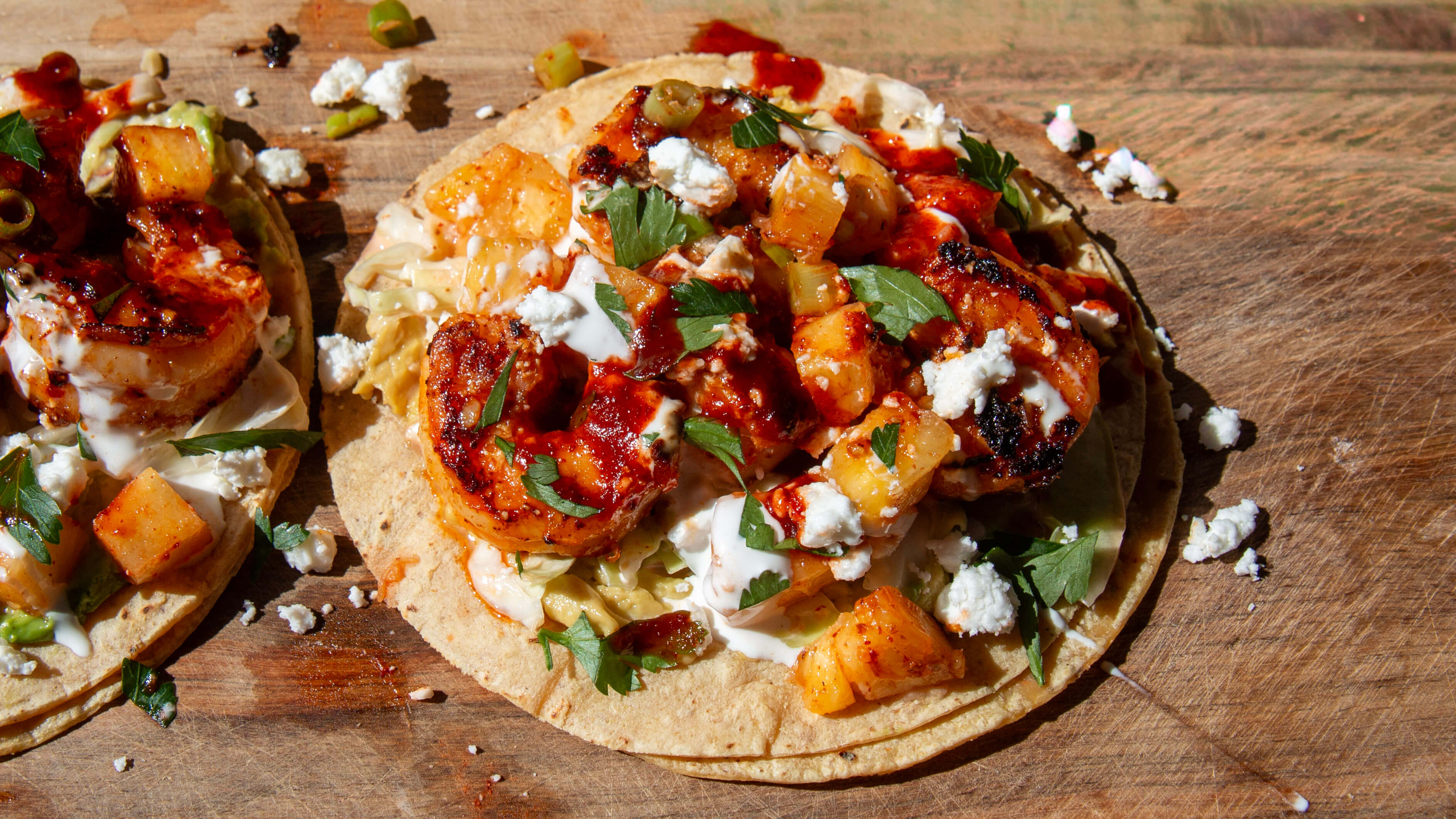 Sweet Heat Pineapple Shrimp Tacos – Cloud23