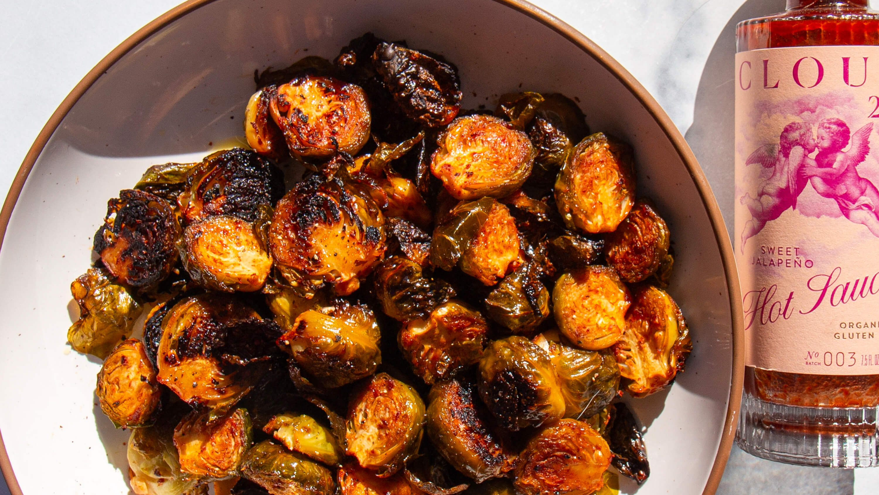 Sweet & Spicy Roasted Brussels Sprouts – Cloud23